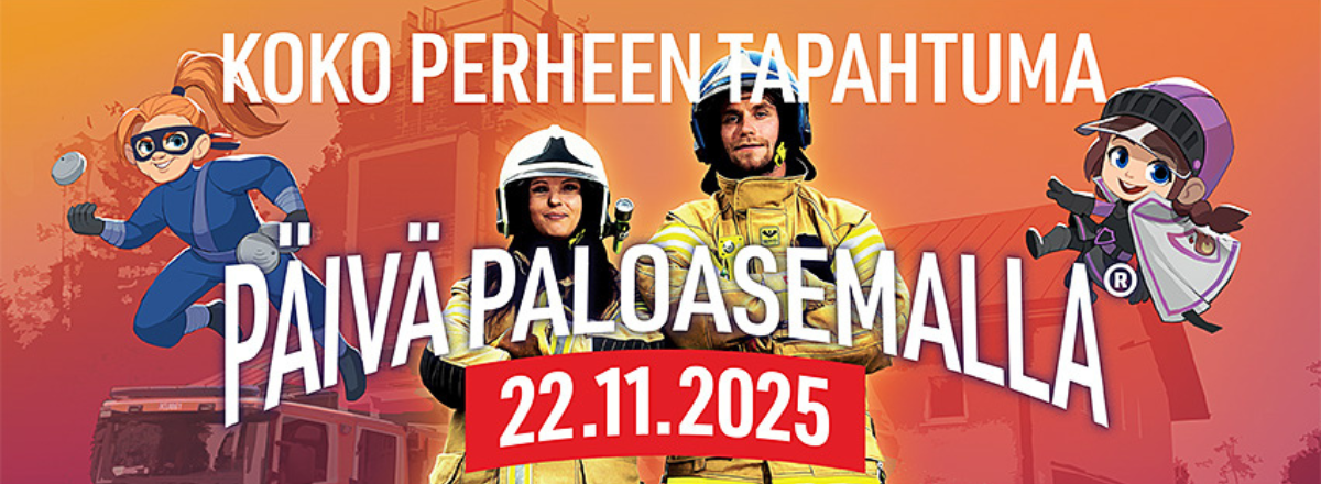 Päivä Paloasemalla tapahtuma tulee taas 22.11.2025